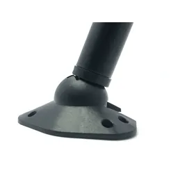 Nagibna stolna noga CUBIC / Crna mat